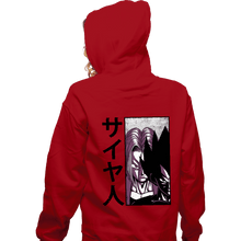 Load image into Gallery viewer, Shirts Zippered Hoodies, Unisex / Small / Red Saiyanz
