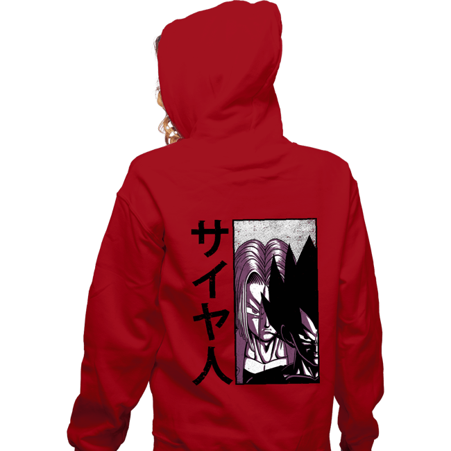 Shirts Zippered Hoodies, Unisex / Small / Red Saiyanz
