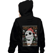 Load image into Gallery viewer, Shirts Zippered Hoodies, Unisex / Small / Black Sandy Claws
