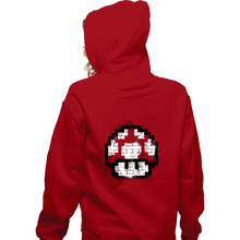 Load image into Gallery viewer, Shirts Zippered Hoodies, Unisex / Small / Red Mushroom Spray
