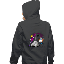 Load image into Gallery viewer, Daily_Deal_Shirts Zippered Hoodies, Unisex / Small / Dark Heather The Sword In The Grayskull
