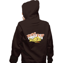 Load image into Gallery viewer, Shirts Zippered Hoodies, Unisex / Small / Dark Chocolate Hops On Pop
