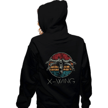 Load image into Gallery viewer, Shirts Zippered Hoodies, Unisex / Small / Black Vintage Fighter
