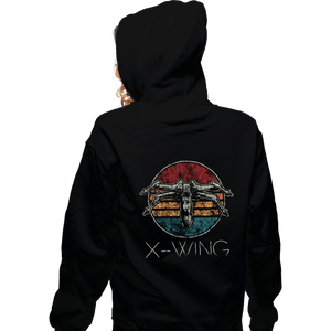 Shirts Zippered Hoodies, Unisex / Small / Black Vintage Fighter