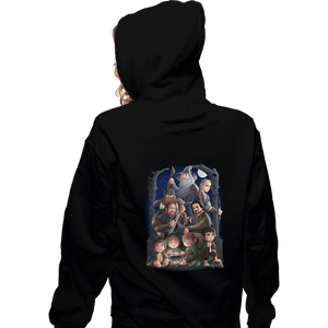 Shirts Zippered Hoodies, Unisex / Small / Black A Night On The Road