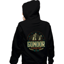 Load image into Gallery viewer, Daily_Deal_Shirts Zippered Hoodies, Unisex / Small / Black Gondor Beer
