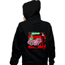 Load image into Gallery viewer, Shirts Zippered Hoodies, Unisex / Small / Black Crazy Partners
