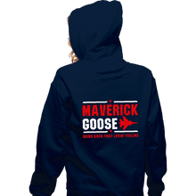 Load image into Gallery viewer, Shirts Zippered Hoodies, Unisex / Small / Navy Maverick And Goose
