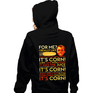 Daily_Deal_Shirts Zippered Hoodies, Unisex / Small / Black A Corntastic Day!