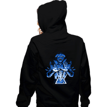Load image into Gallery viewer, Secret_Shirts Zippered Hoodies, Unisex / Small / Black My Trap Card
