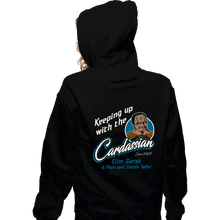Load image into Gallery viewer, Secret_Shirts Zippered Hoodies, Unisex / Small / Black Keeping Up With The Cardassians
