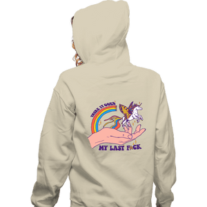 Secret_Shirts Zippered Hoodies, Unisex / Small / White There It Goes