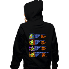 Load image into Gallery viewer, Secret_Shirts Zippered Hoodies, Unisex / Small / Black TMNT Profiles
