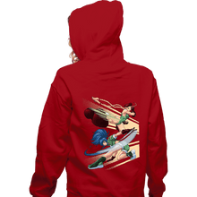 Load image into Gallery viewer, Secret_Shirts Zippered Hoodies, Unisex / Small / Red Army Girls

