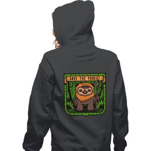 Shirts Zippered Hoodies, Unisex / Small / Dark Heather Save The Forest