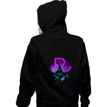 Load image into Gallery viewer, Shirts Zippered Hoodies, Unisex / Small / Black Pluto Art
