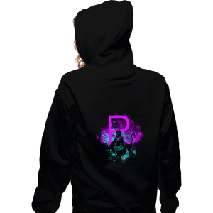 Shirts Zippered Hoodies, Unisex / Small / Black Pluto Art