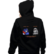 Load image into Gallery viewer, Daily_Deal_Shirts Zippered Hoodies, Unisex / Small / Black Cybertron Fighter
