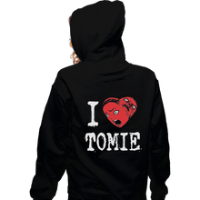 Load image into Gallery viewer, Shirts Zippered Hoodies, Unisex / Small / Black Tomie
