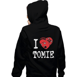 Shirts Zippered Hoodies, Unisex / Small / Black Tomie