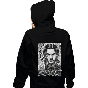 Shirts Zippered Hoodies, Unisex / Small / Black Babayaga