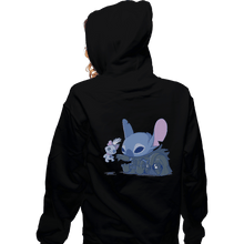 Load image into Gallery viewer, Secret_Shirts Zippered Hoodies, Unisex / Small / Black Darth Stitch Secret Sale
