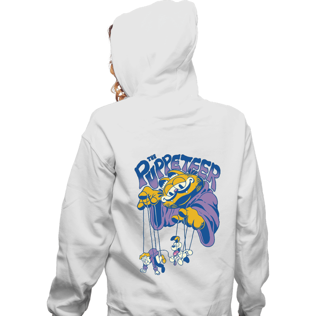 Secret_Shirts Zippered Hoodies, Unisex / Small / White The Puppeteer