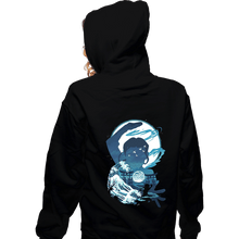 Load image into Gallery viewer, Daily_Deal_Shirts Zippered Hoodies, Unisex / Small / Black Waterbender

