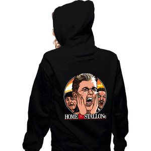 Shirts Zippered Hoodies, Unisex / Small / Black Home Stallone