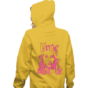 Shirts Zippered Hoodies, Unisex / Small / White Free Britney Daisy