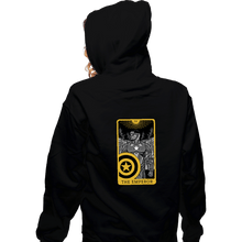 Load image into Gallery viewer, Shirts Zippered Hoodies, Unisex / Small / Black Tarot The Emperor
