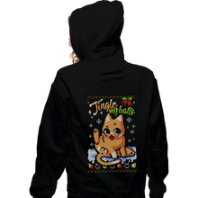 Load image into Gallery viewer, Secret_Shirts Zippered Hoodies, Unisex / Small / Black Jingle Balls
