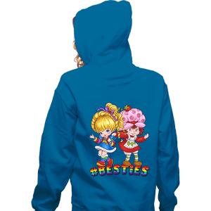 Shirts Zippered Hoodies, Unisex / Small / Royal Blue Besties