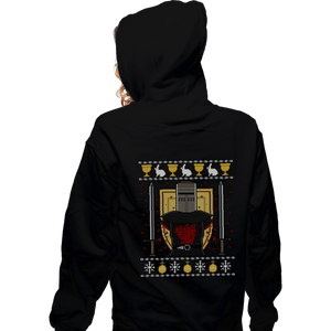 Secret_Shirts Zippered Hoodies, Unisex / Small / Black The Holiday Grail