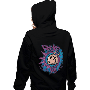Shirts Pullover Hoodies, Unisex / Small / Black Rocko 90s