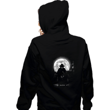 Load image into Gallery viewer, Shirts Zippered Hoodies, Unisex / Small / Black Moonlight Vendetta

