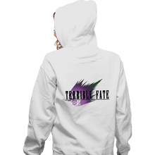 Load image into Gallery viewer, Secret_Shirts Zippered Hoodies, Unisex / Small / White A Terrible Fate
