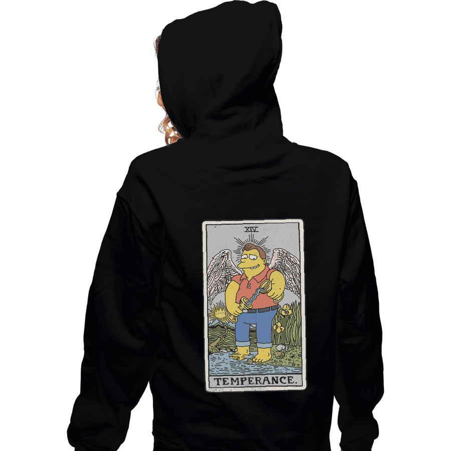 Shirts Zippered Hoodies, Unisex / Small / Black Temperance