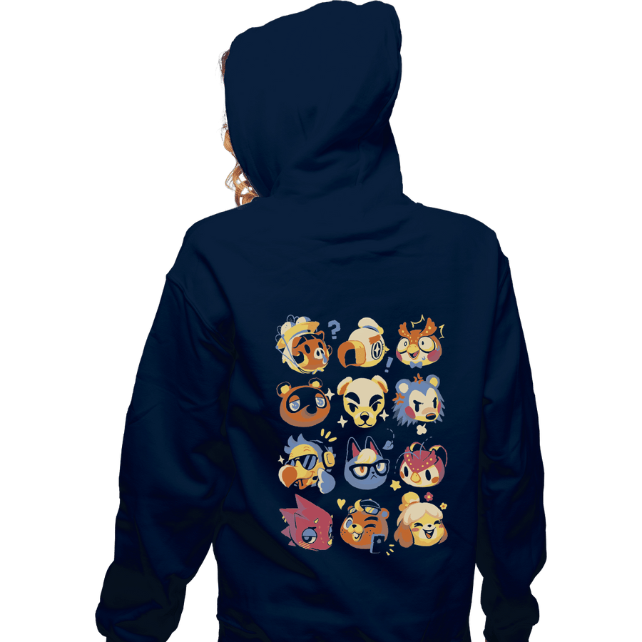 Shirts Pullover Hoodies, Unisex / Small / Navy Island Faces