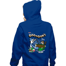 Load image into Gallery viewer, Shirts Zippered Hoodies, Unisex / Small / Royal Blue Regular Cereal
