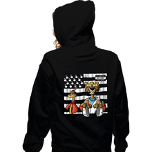 Load image into Gallery viewer, Daily_Deal_Shirts Zippered Hoodies, Unisex / Small / Black Princeonia
