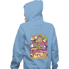 Load image into Gallery viewer, Daily_Deal_Shirts Zippered Hoodies, Unisex / Small / Royal Blue Meowdrigals Family
