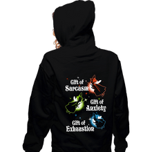 Load image into Gallery viewer, Daily_Deal_Shirts Zippered Hoodies, Unisex / Small / Black My Three Gifts
