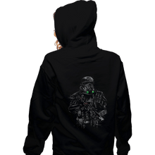 Load image into Gallery viewer, Shirts Zippered Hoodies, Unisex / Small / Black Death Trooper

