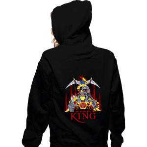 Shirts Zippered Hoodies, Unisex / Small / Black Me Grimlock King