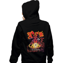 Load image into Gallery viewer, Shirts Zippered Hoodies, Unisex / Small / Black Die Last Unicorn
