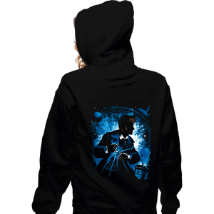 Daily_Deal_Shirts Zippered Hoodies, Unisex / Small / Black The 14th Doctor