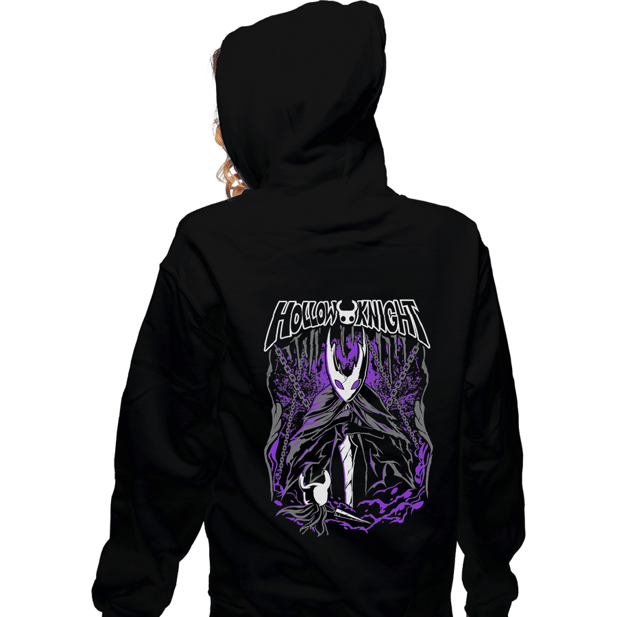 Shirts Zippered Hoodies, Unisex / Small / Black Hollowed Out