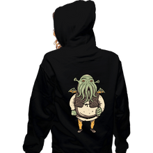 Load image into Gallery viewer, Daily_Deal_Shirts Zippered Hoodies, Unisex / Small / Black Ogre Cthulhu
