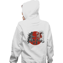 Load image into Gallery viewer, Shirts Zippered Hoodies, Unisex / Small / White Battle Of Titans
